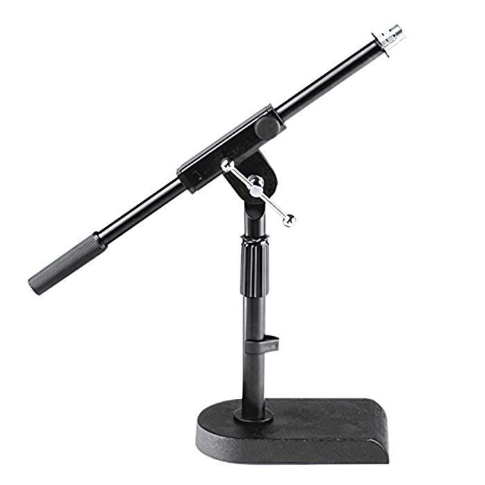 Mic Desk Stand - Low Profile Short Boom Rental Brooklyn NYC