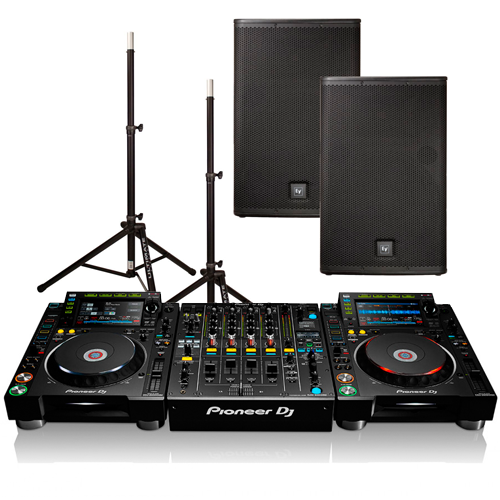 Rent DJ Equipment. Pioneer DJM CDJ