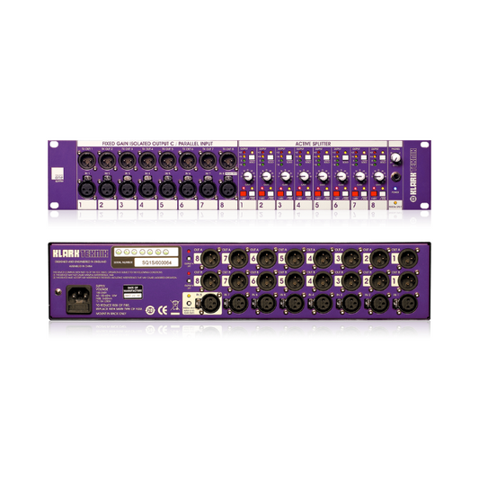 Klark Teknik Square One SQ1S 8-CH Splitter Rental NYC