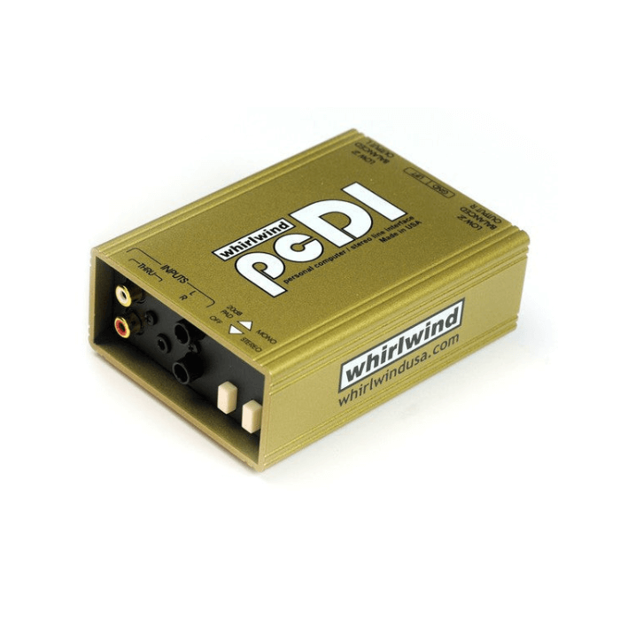 Rent Direct Box - Whirlwind PCDI Stereo Passive Direct Box – Jim Flynn ...