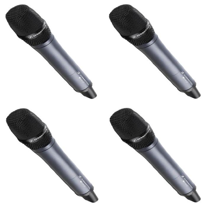 Sennheiser EW100G3 Wireless 4-Pack System, Handheld Wireless