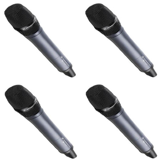 Sennheiser EW100G3 Wireless 4-Pack System, Handheld Wireless